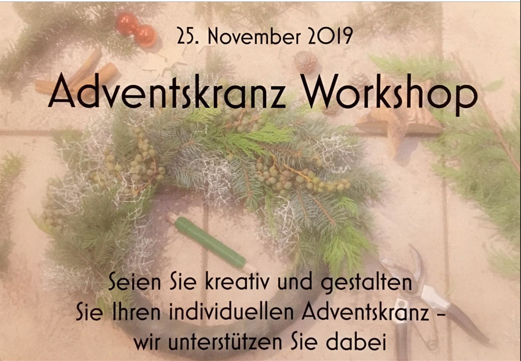 Adventskranz-Workshop
