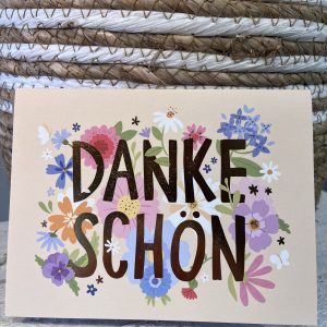 Grußkarte "Dankeschön"
