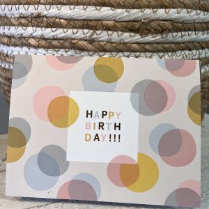 Grußkarte "Happy Birthday"