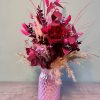 Trockenblumen Strauß "Pink Power"