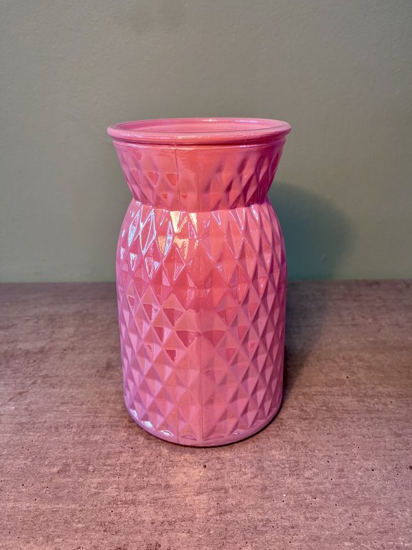 Blumen Vase "Lucy Pink"