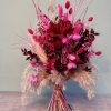 Trockenblumen Strauß "Pink Power"