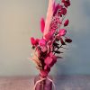 Trockenblumen Strauß "Pink Birdy"